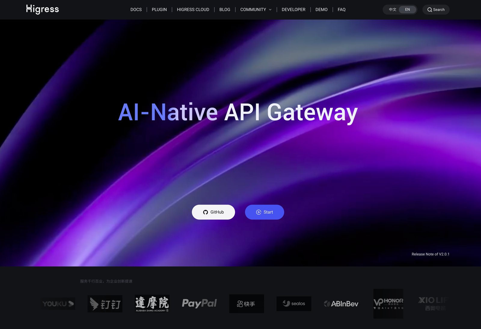 Higress: The Advanced AI Native API Gateway for Microservices