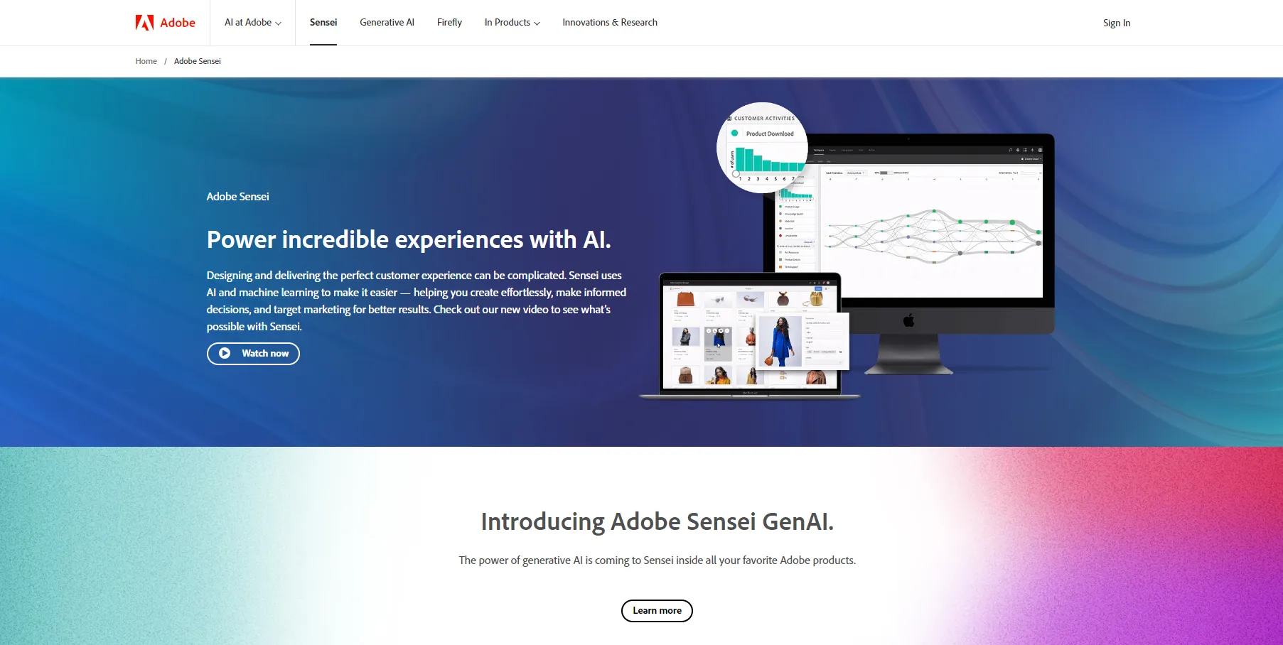 Adobe Sensei: Powering AI-Driven Experiences in Adobe's Product Suite